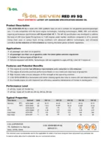 المواصفات الفنية ل زيت موتور S-OIL ا5W30 تخليقي بالكامل