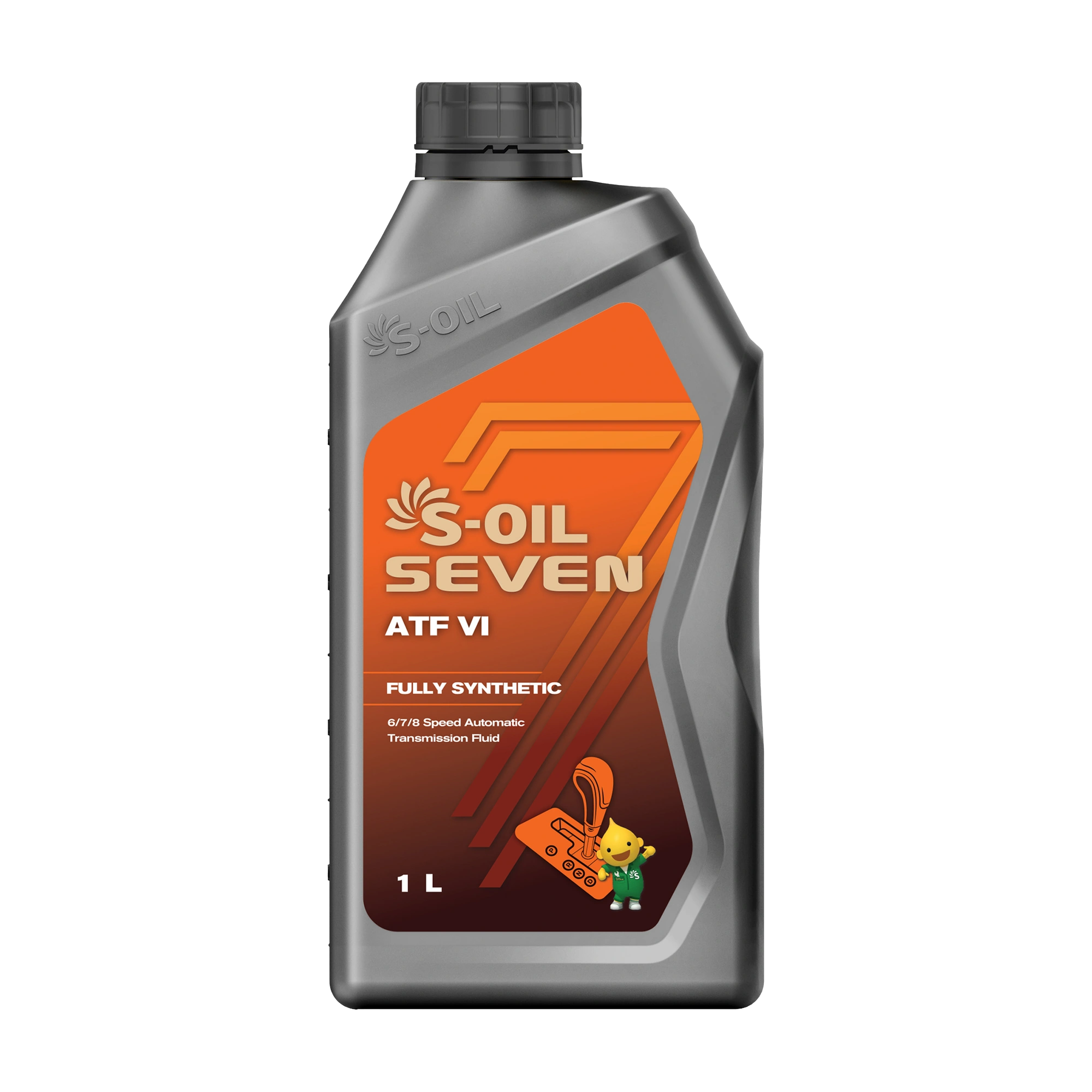 S-OIL-SEVEN-ATF-VI-1L S-OIL-SEVEN-ATF-VI-1L زيت فتيس أوتوماتيك إس أويل سفن الجيل السادس تخليقي بالكامل عبوة 1 لتر لعلب السرعات 6 و7 و8 سرعات