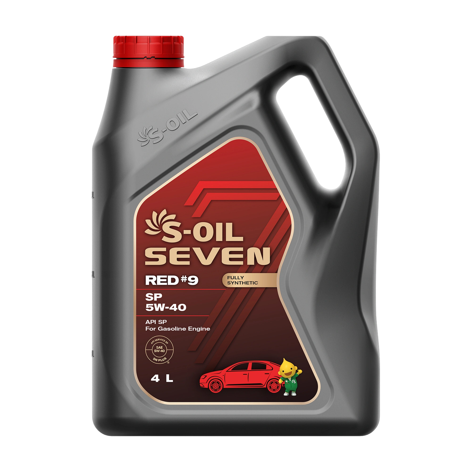 S-OIL-SEVEN-RED9-SP-5W-40-4L اس اويل 5w40 sp